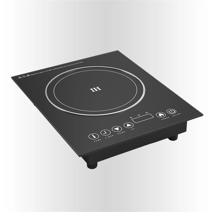 built in single induction hob-2