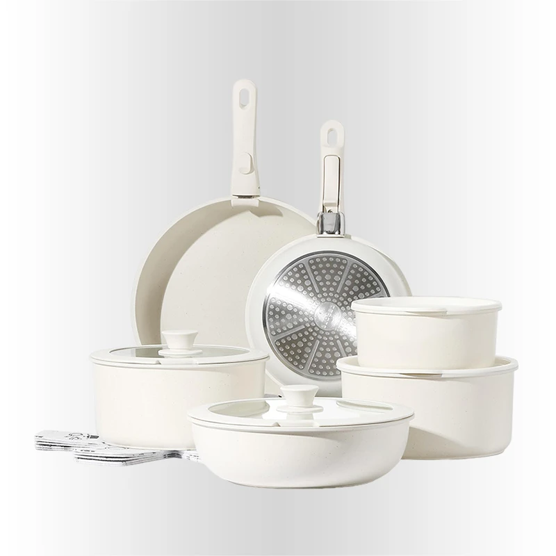 Cookware Set With Detachable Handle